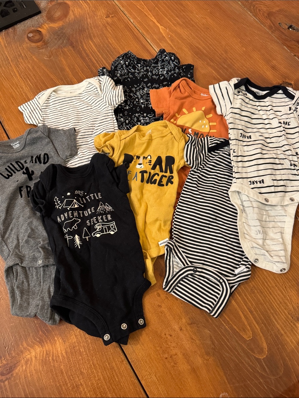 Gerber Baby Bodysuit and Carters Bundle